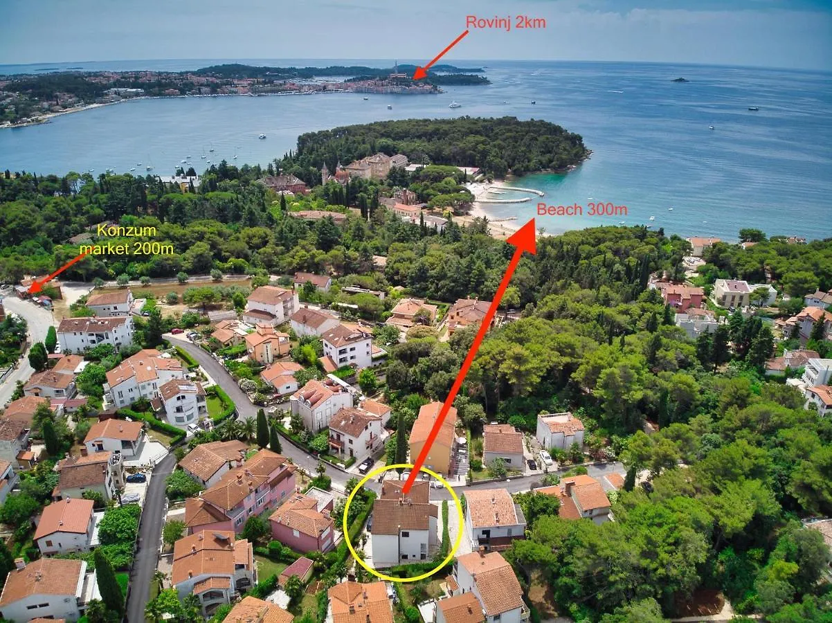 Room And Apartments Mimi Rovinj 3*,  Croacia